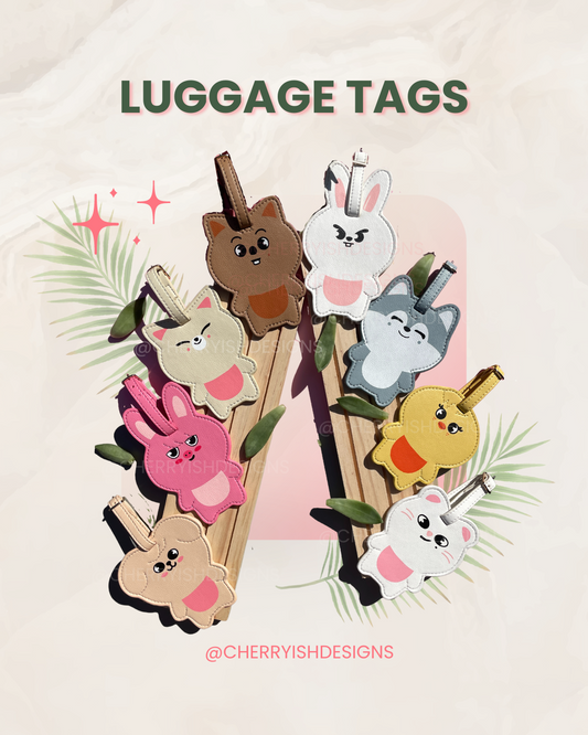 OT8 Stray Kids' Skzoo Luggage Tags